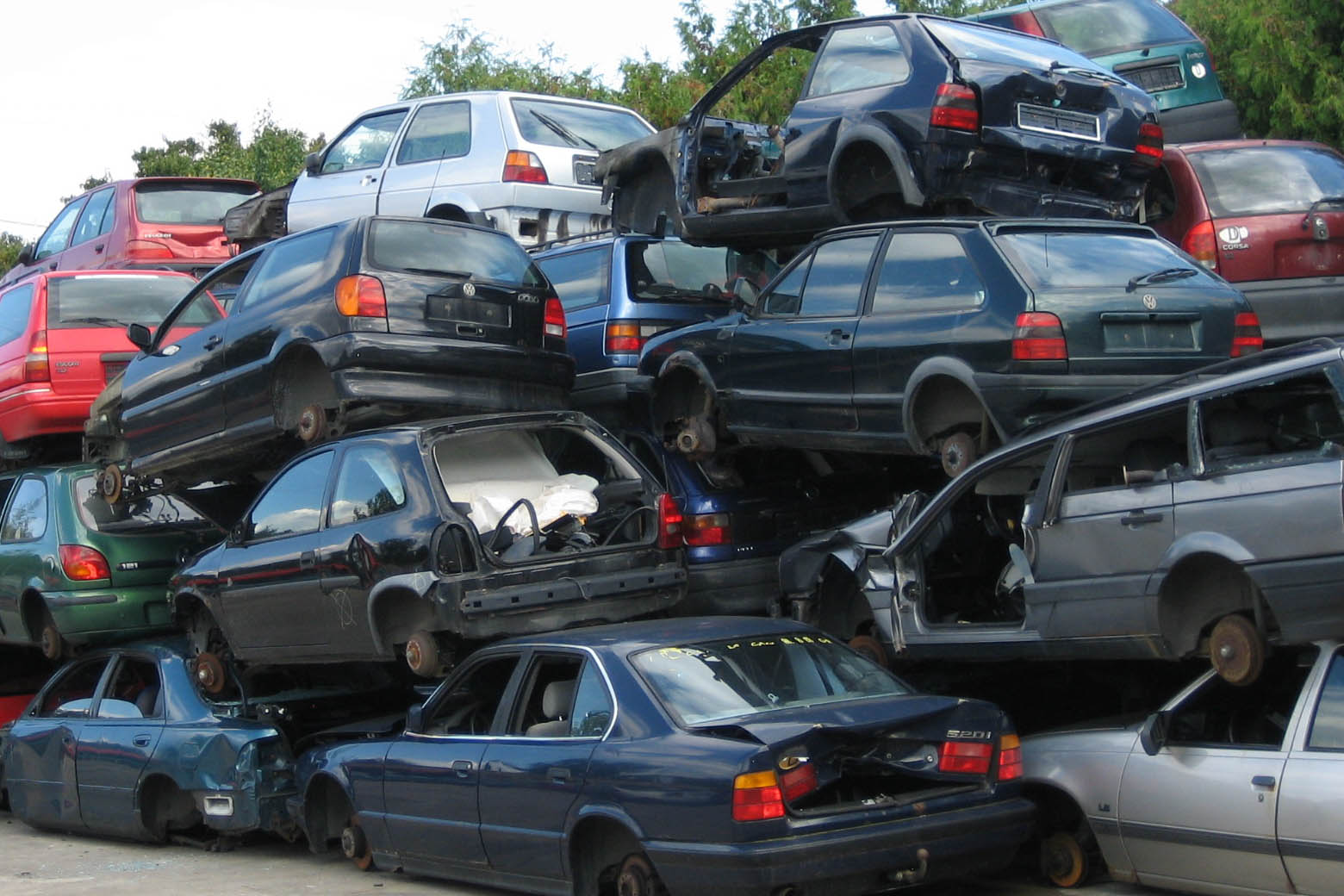 Altautoverwertung Schrottplatz Hammelburg Schlereth 2019